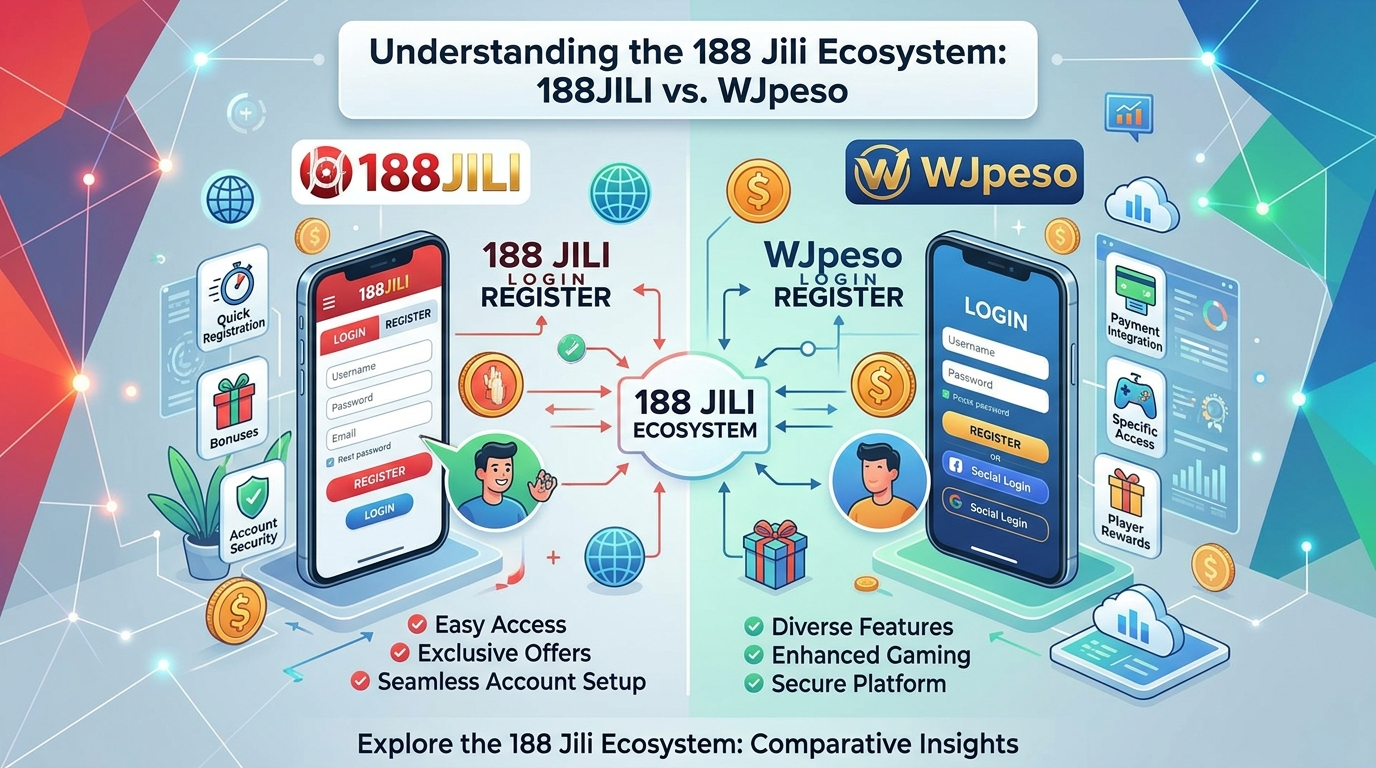 Understanding the 188 Jili Ecosystem: 188JILI vs. WJpeso