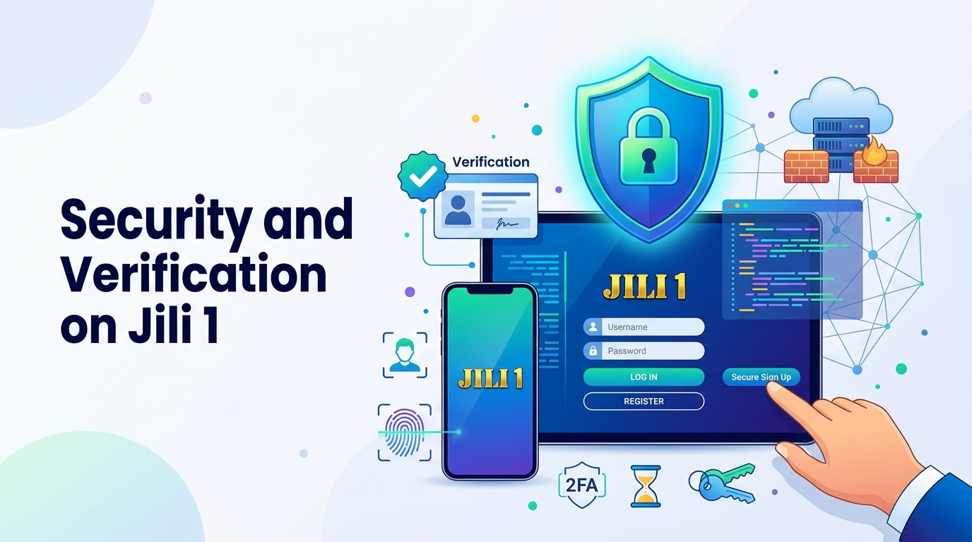 Jili 1 Login Register: Security and Verification on Jili 1