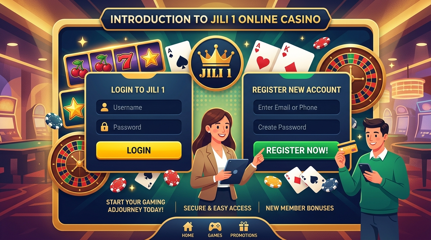 Jili 1 Login Register: Seamless Jili 1 Login Accessing Your Account