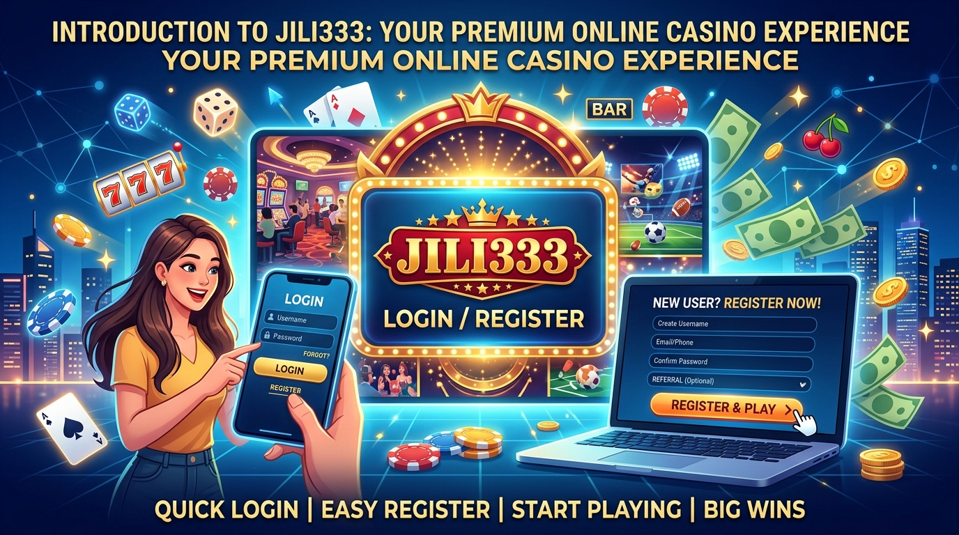 Jili 333 Login Register: Introduction to Jili333 Casino