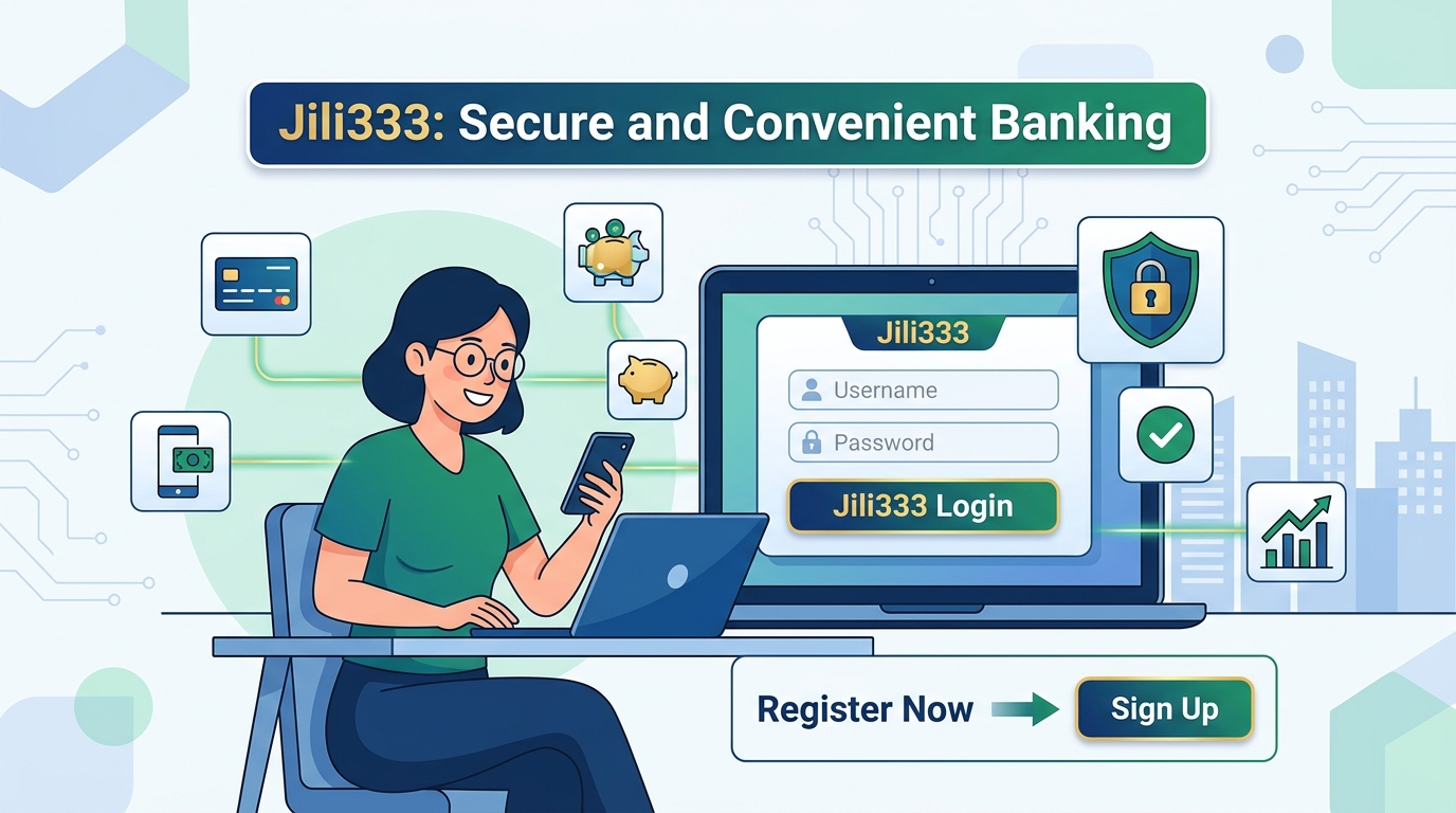 Jili 333 Login Register: Secure Banking Options