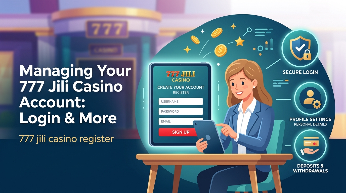 777 Jili Casino Register: Account Management