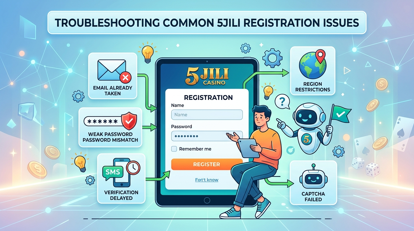 Troubleshooting Common 5Jili Registration Issues