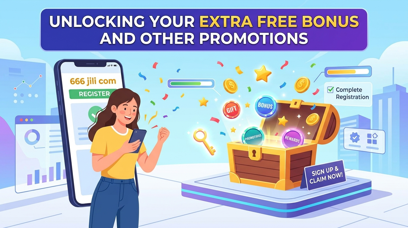 666 jili com register - Unlocking Your Extra Free Bonus and Other Promotions