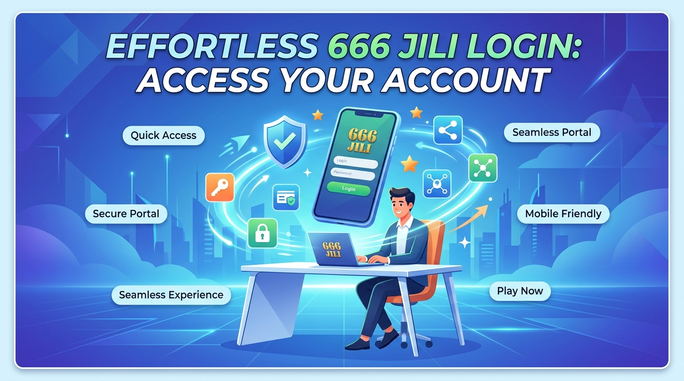 666 JILI login register: Effortless access to your account and bonuses