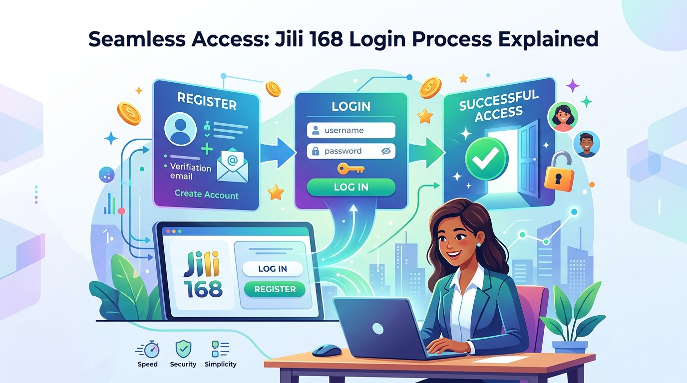 Seamless Access: Jili 168 Login Process Explained