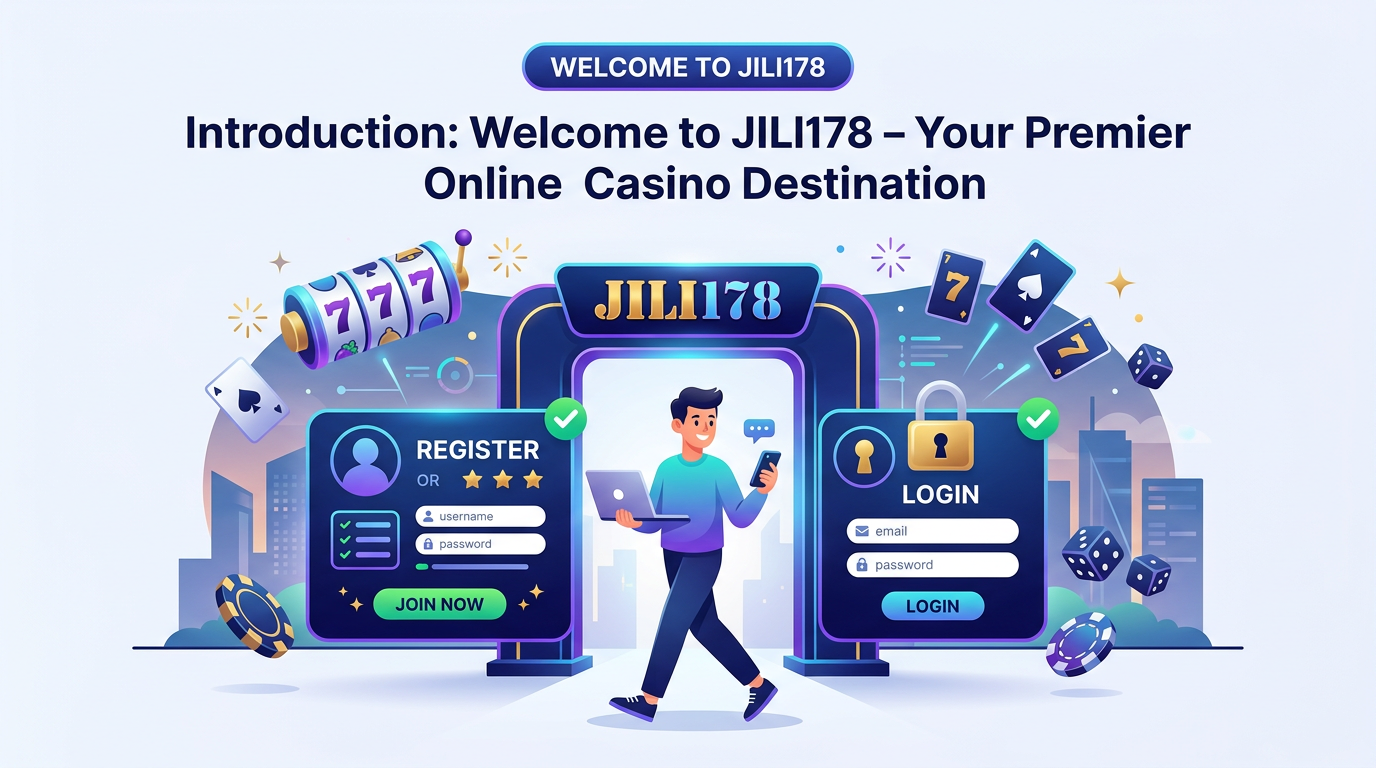 JILI 178 Register Login via JILI 178 App: Gaming On-The-Go