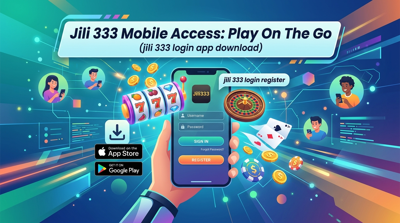 Jili 333 Login Register Mobile Access: Play On The Go