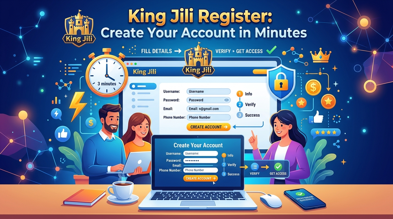 King Jili Login Register: Your Gateway to Online Casino Fun