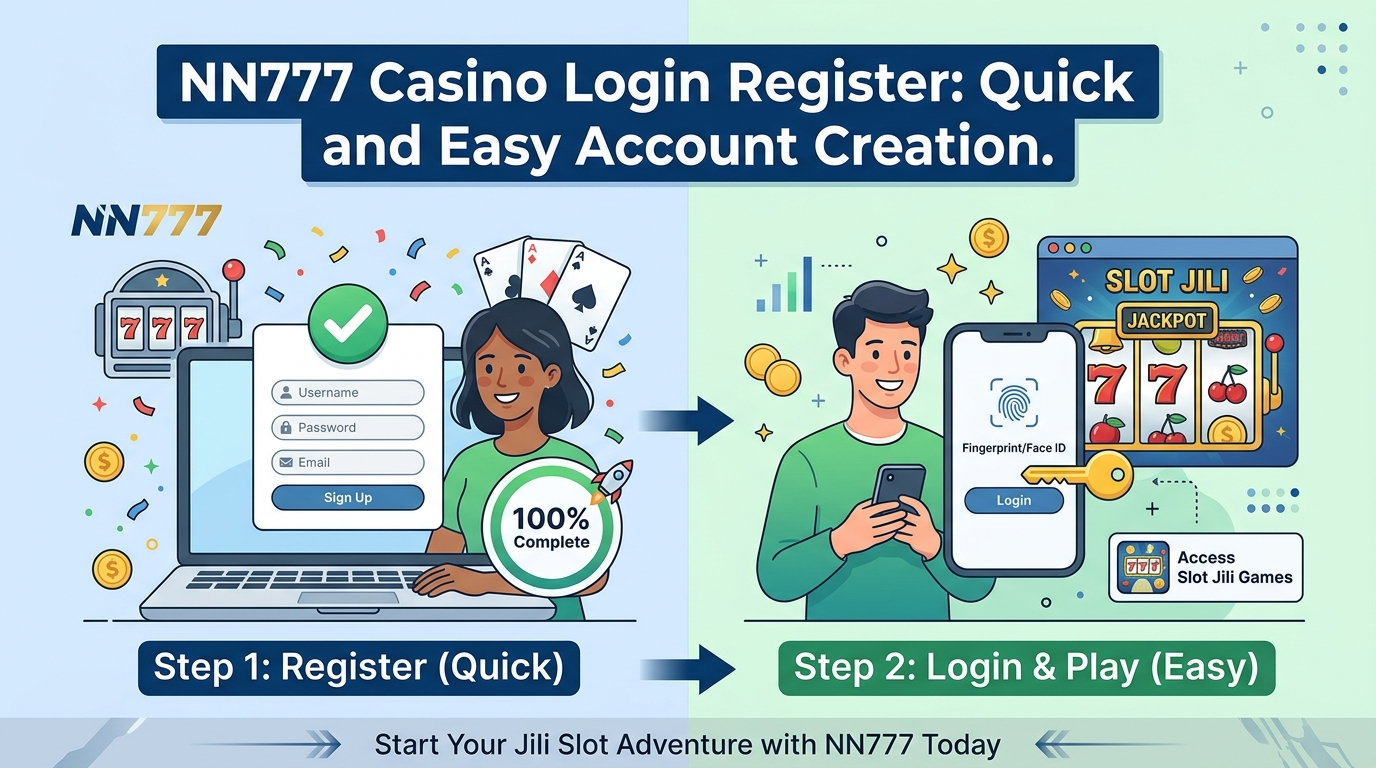 NN777 slot jili login: Quick and Easy Account Creation